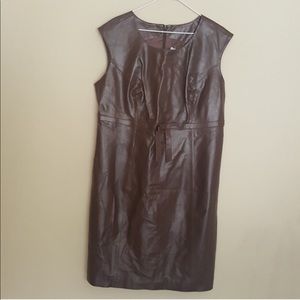 NWT GENUINE LEATHER DRESS